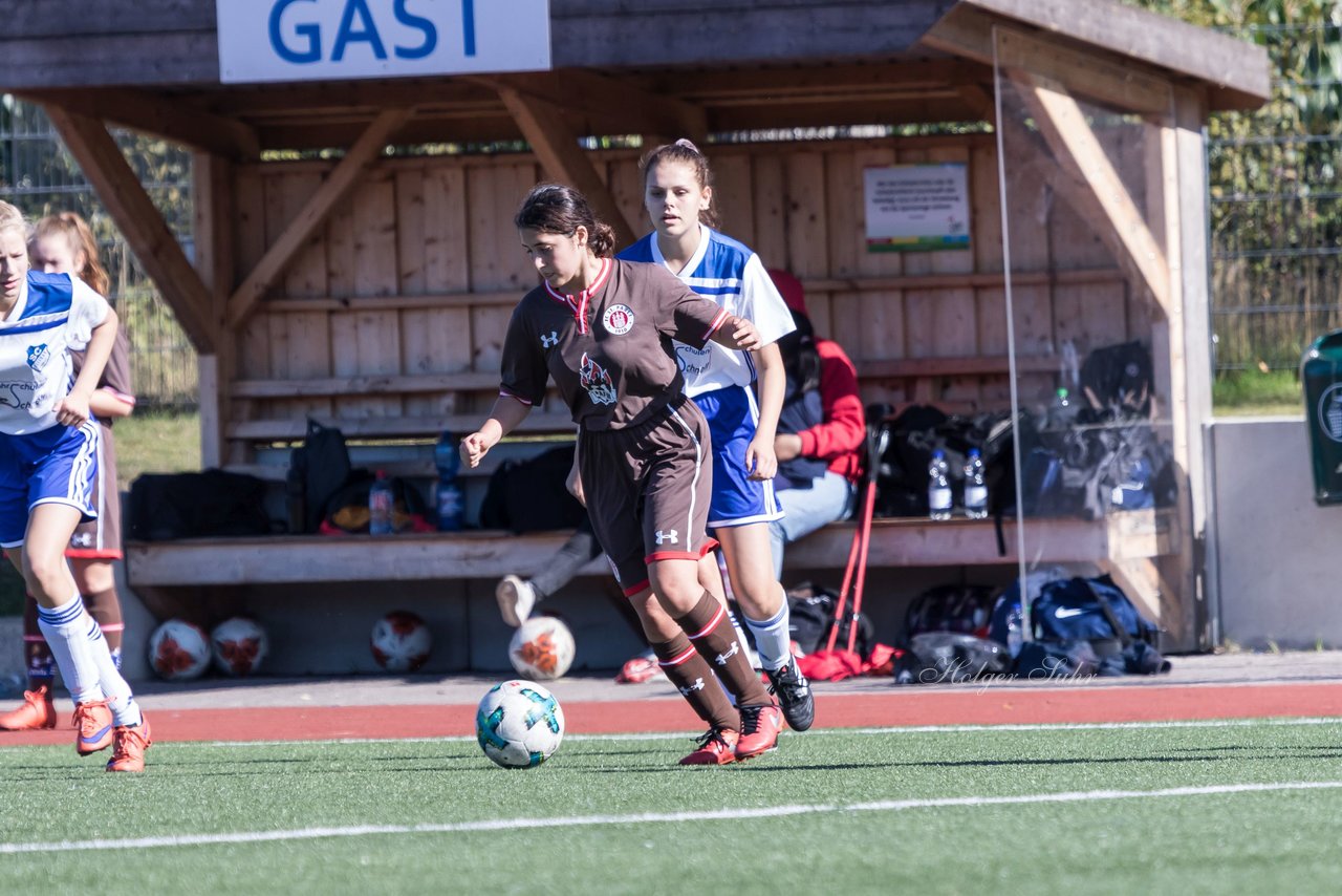 Bild 299 - B-Juniorinnen Ellerau - St.Pauli : Ergebnis: 1:5